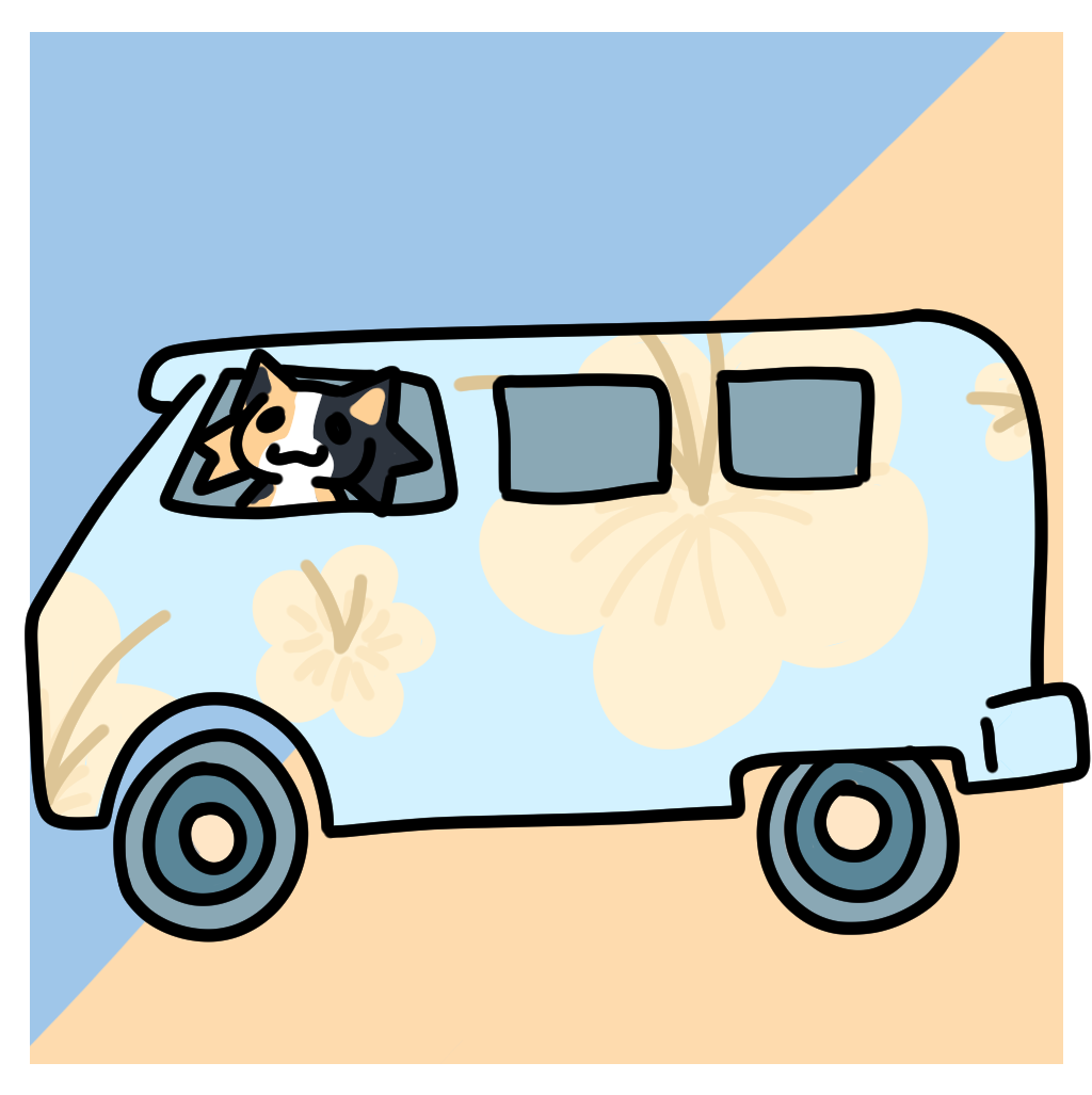 Cat Travelling