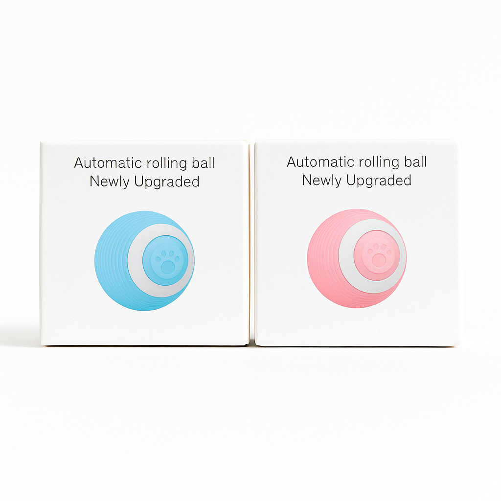 Automatic Rolling Cat Ball - Smart Interactive Play Toy