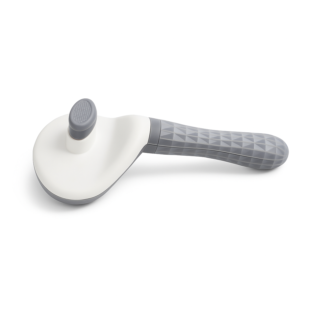 Self-Cleaning Cat Grooming Brush -  Easy Fur Removal & Detangling.
