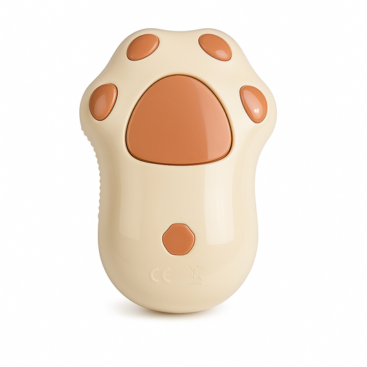 Cat Paw Steaming Brush - Gentle Grooming & Tangle-Free Shine