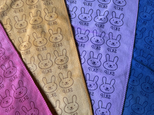 Purrfectly soft cat face towels - Colourful & Cuddly Edition -2 pcs