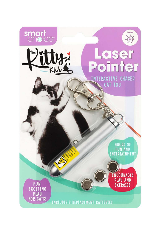 Cat Laser Pointer Toy - Interactive Chaser with Batteries